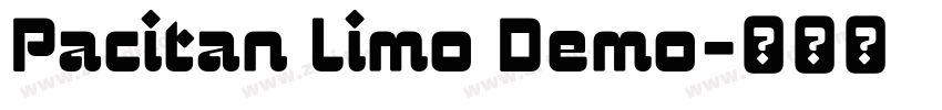Pacitan Limo Demo字体转换